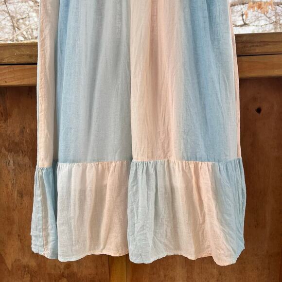 RAILS Ashlyn Dress Color Sunset Gradient Blue And Pink Size S - Picture 9 of 14